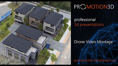 Promotional 3D Animation | 3D Presentation | Drone Video Montage