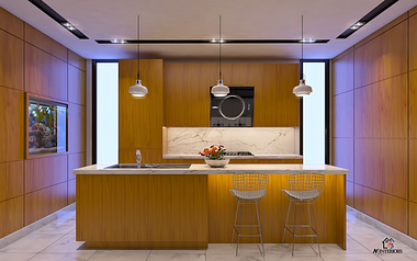 Wood Kitchen Concept
