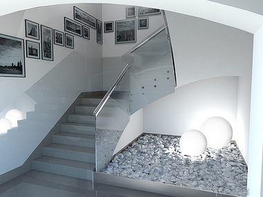 Stairs for Petit Hotel Design