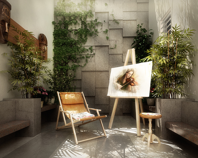 Software used - 3DS Max  Vray Photshop