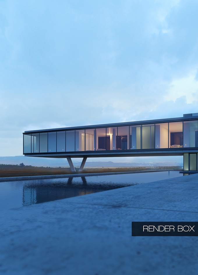 RENDER BOX - http://www.render-box.com
Representation of the Villa Kogelhof, 3ds max, vray &ps