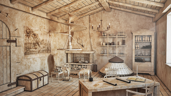 Schema LAB
A reconstruction of Leonardo da Vinci's studio