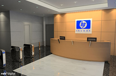 HP Invent new reception