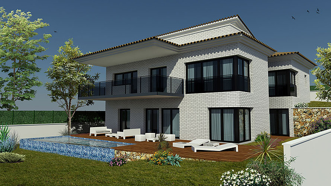 Project for a family house in Lloret de Mar, Spain