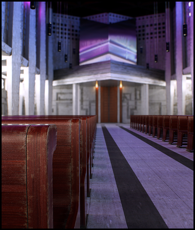 nox3d - http://www.nox3d.com
Hello all.I decide to make all interior in eglise St.Remy..(church in baccarat)..
I try hard to find some blueprints from church but i dont found.All project made piece by piece from reference images from Wallpaper Magazine and Flickr.I hope you liked.Max-Vray-Ps
C&C are always welcome.!!

Best Regards
Aris