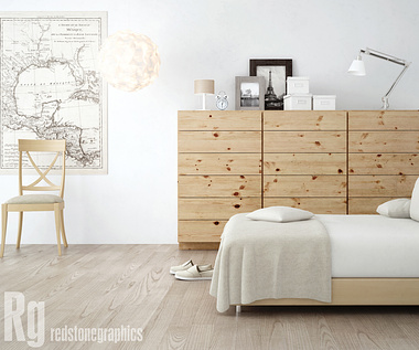 Scandinavian Bedroom Photomatch