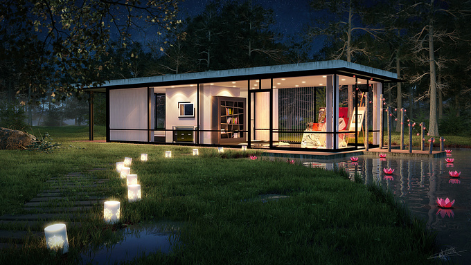 Project for a challenge to 3dscool
First night image

3dsMax, Vray, Photoshop