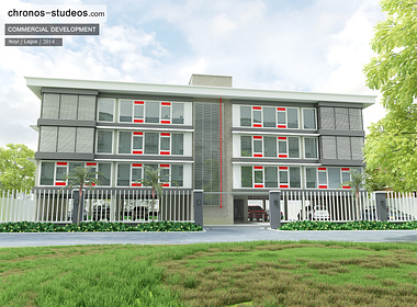 ICD Building 3D Visualization in Lagos