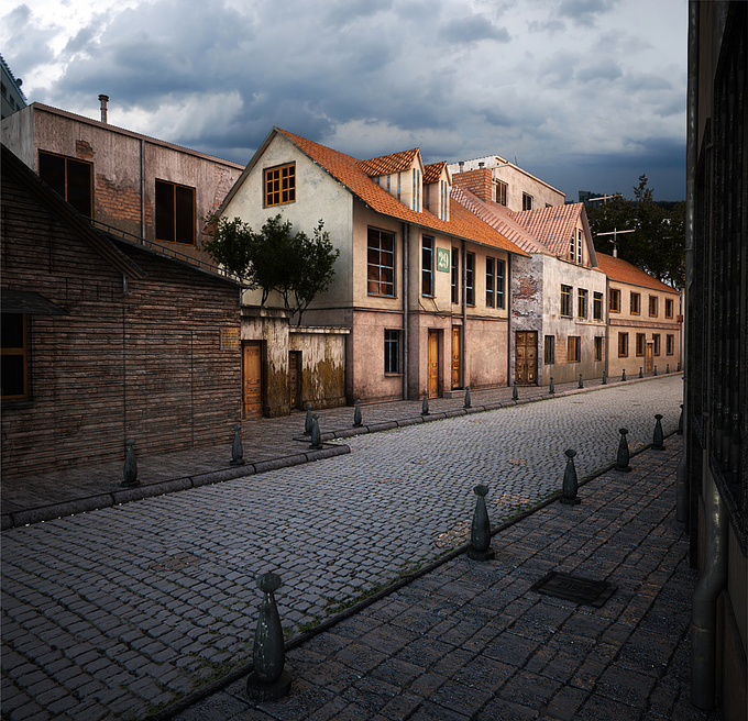 Old Village . 3D Max , Photoshop , Vray 
Welcome all your comments.