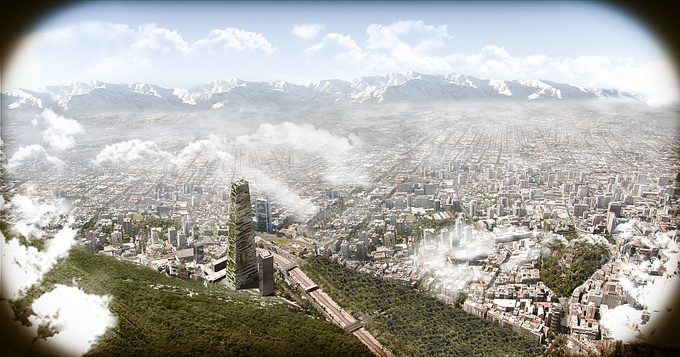 www.fr-ee.org - http://nefariorendershow.wordpress.com/
Green Tower at Chile.
Design: Fernando Romero Enterprise
Render: Juan Carlos Ramos