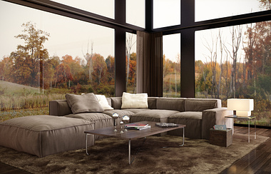 Livingroom at the autumn