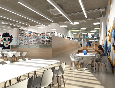 3D Interior Rendering / Library