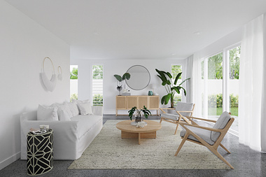 Modern Australian Home - Living Room