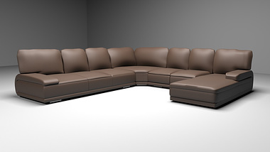 Leather Couch 4