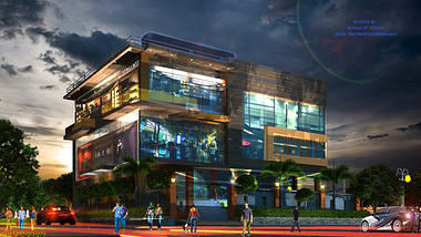 commercial complex in lucknow(India)