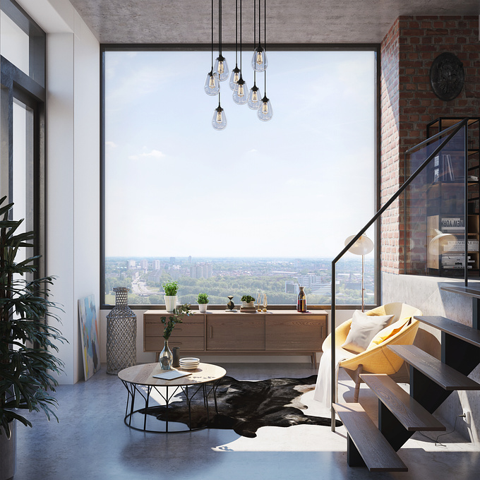 ZOA3D - https://zoa3d.com
Looking at the City from high above in Anwerpen is the thing right now, when you are looking for a new apartment around Nieuw Zuid. A fine Interior Rendering created by Márk PÁLLA, Junior Artist @ ZOA - we did of the Zicht Tower for Tripleliving. Architects: DRDH Architects