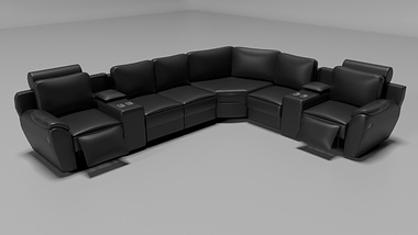 Leather Couch 7