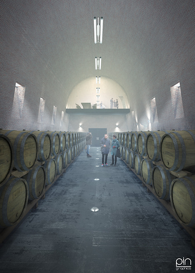 Winery storage facility