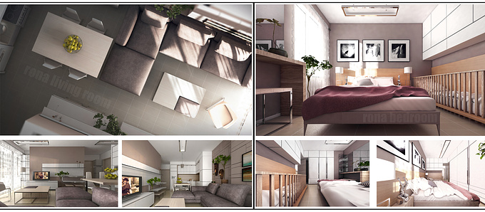 Images generated on 3ds Max, Vray, Photoshop.
