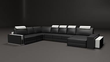 Leather Couch 6