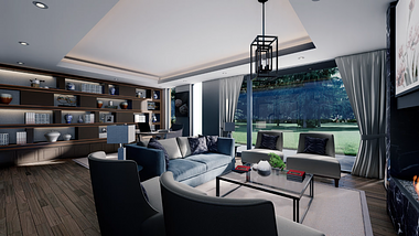 architectural interior rendering:  3d, architectural, living room, animation, residential, rendering, view,  villa, Visualization, designers, Agency, classy, Modern