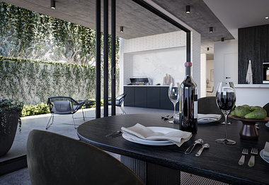 Marc Homes - Interior / Dining / Kitchen / Alfresco