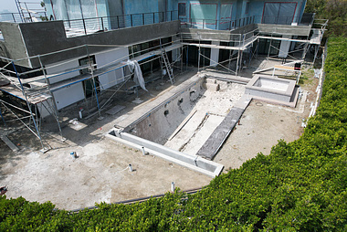 New pool overlay, 2337 High Oak Dr, LA