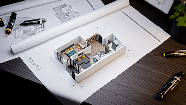 PLAN A - 3D Floor Plan ArchViz Animation | UE5