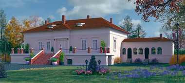 H.C. Manor House - 3d reconstruction 
