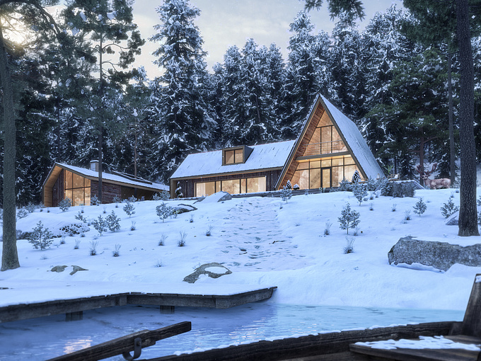 snow forest villa