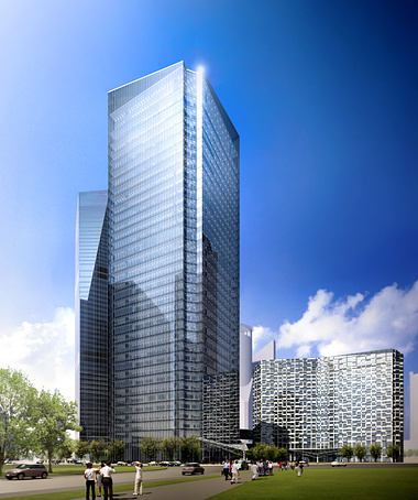 Shenzhen Water Treatment Plan Conceptual Tower