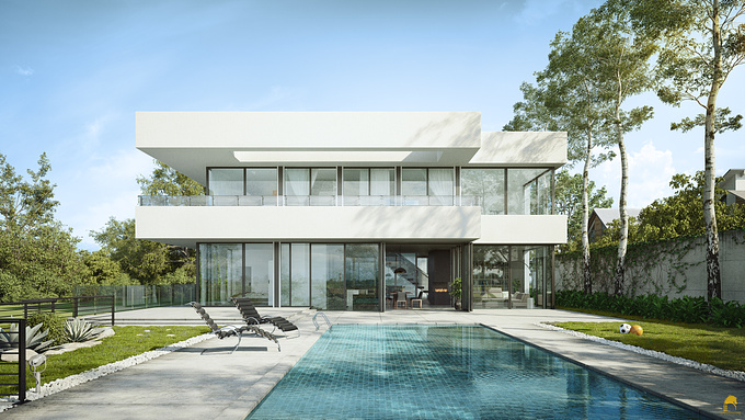 SUN - http://sun-world.wix.com/3dvisuals
The villa rendering by SUN team. Software: 3Ds Max, Vray, Photoshop