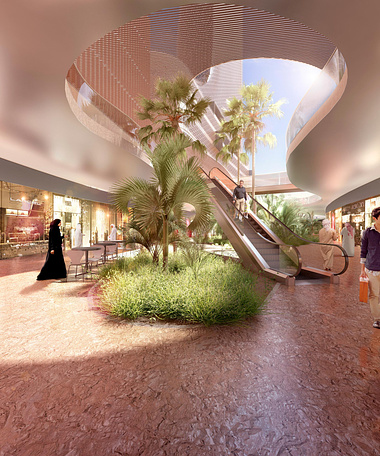 Mall in Abu Dhabi for AREP Architects