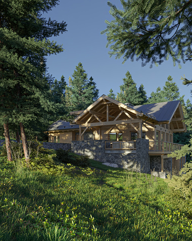 Mountain cabins