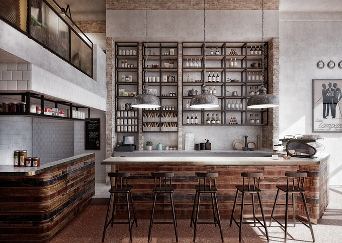  - http://
interior design project for a new italian bar opening soon in Shanghai