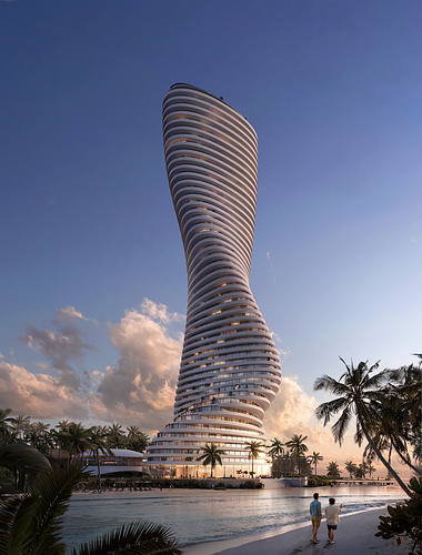 Skyscraper concept in Doha