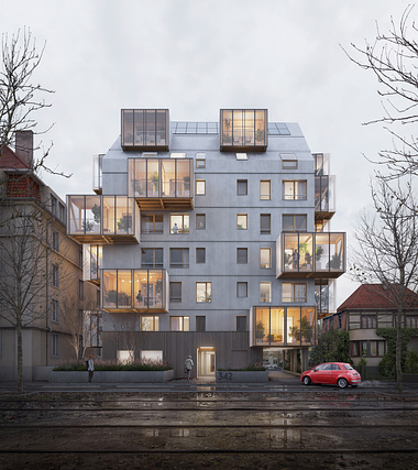  K&+ Architecture Globale • Logements sociaux • Strasbourg 