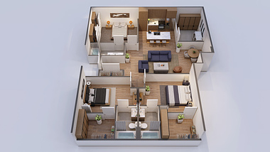 Bring Your Designs to Life with Our 3D Floor Plan Rendering Services in Denver, Colorado