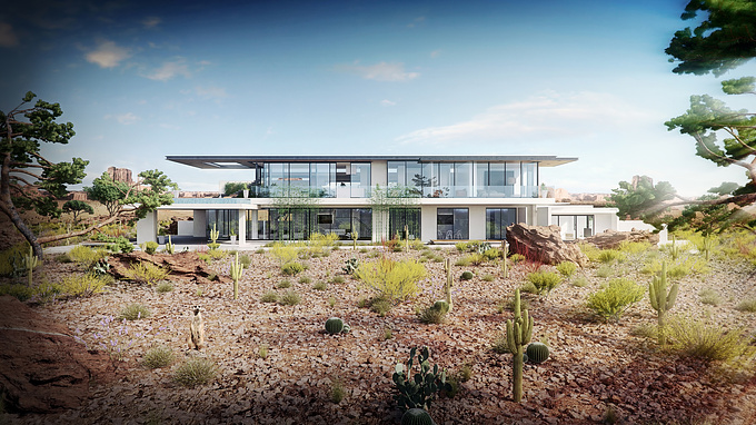 Imagine Studio - http://www.imagine-studio.net/
Architectural visualizations of Crescent house in South Africa.
Software used: 3Ds Max, Vray, Photoshop.