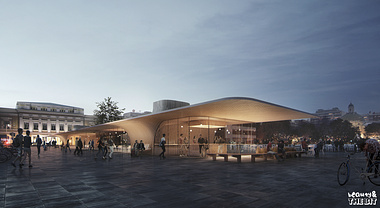 New Pavilions on Main Market Square of Turku