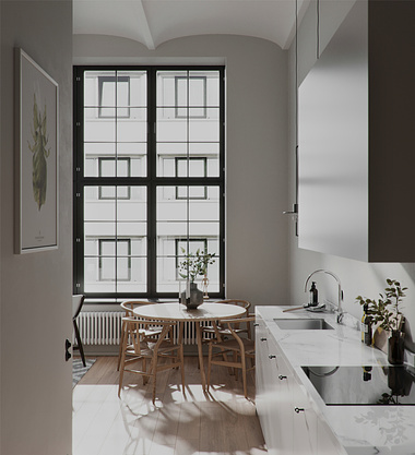 Scandinavian apartment