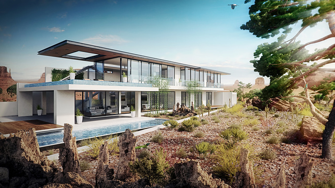 Imagine Studio - http://www.imagine-studio.net/
Architectural visualizations of Crescent house in South Africa.
Software used: 3Ds Max, Vray, Photoshop.
