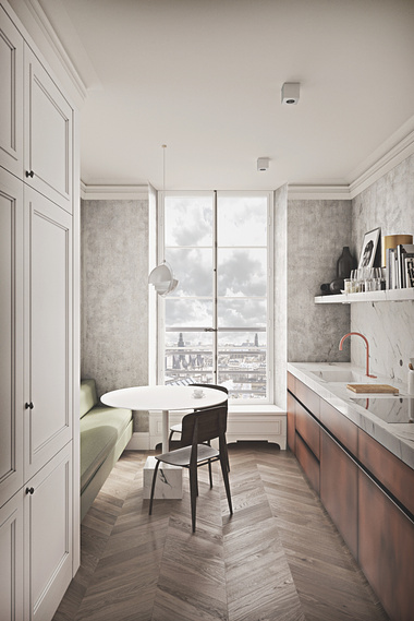 Kitchen in Paris