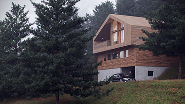 Exterior images of Mountain House