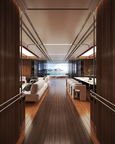 NAUTICAL GRACE  | Yacht 3D visualization