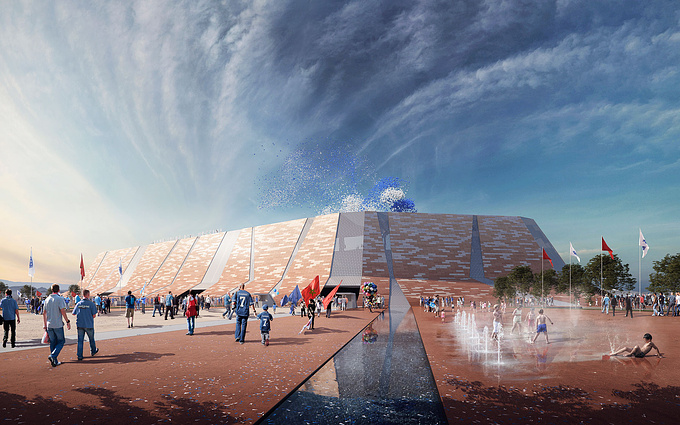 http://www.phrame.eu
This Stadium Competition has been done by Archipulse in Morocco.

Hope you like it!