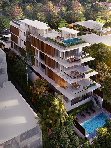 Apartment development near Gold Coast
