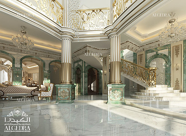 Contemporary Style Glamorous Villa Décor Project in Dubai
