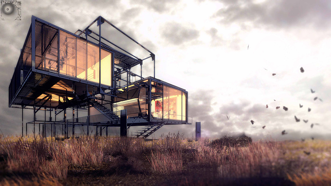 Erfan Designing Home
based on poetic space and aestic of steel structure