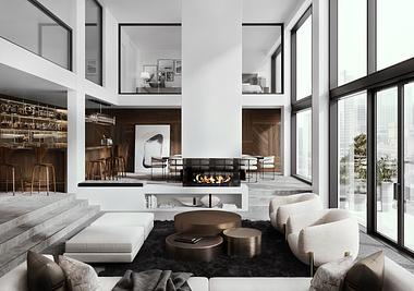 Luxury penthouse concept